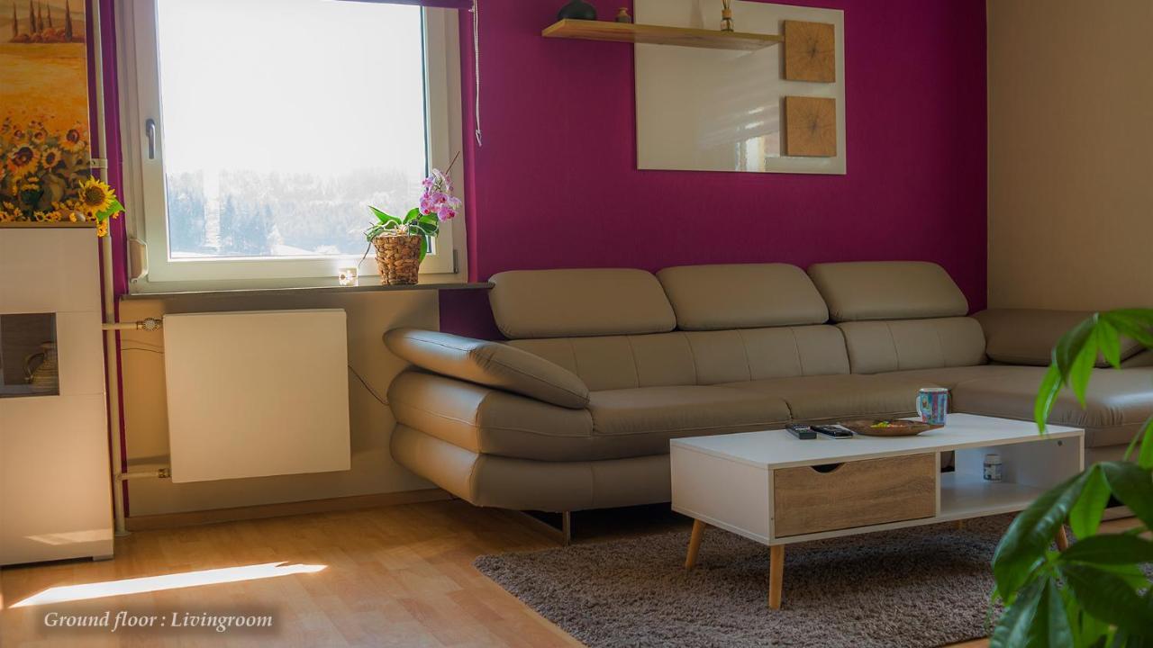 Entire House In Schwarzwald With Mountain View, Private Sauna, Gym, Garden And Terraces Unterkirnach Exterior foto