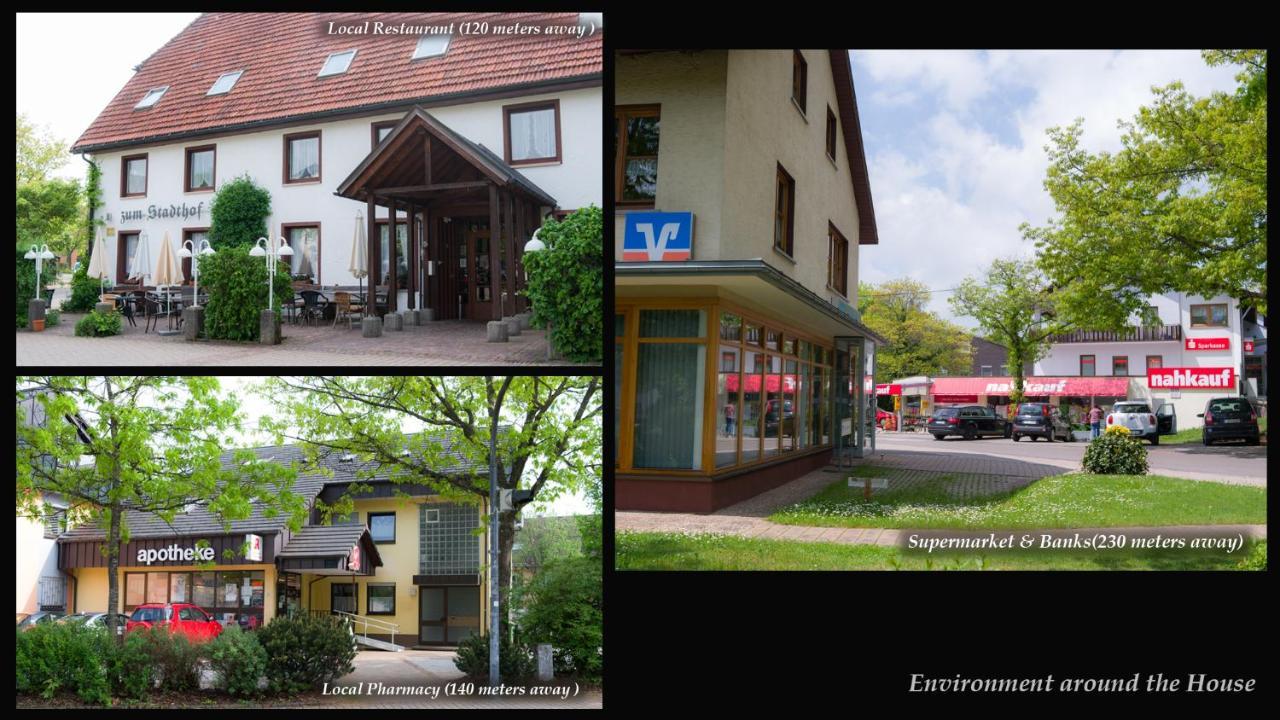 Entire House In Schwarzwald With Mountain View, Private Sauna, Gym, Garden And Terraces Unterkirnach Exterior foto